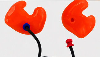 Corded custom industrial earpieces